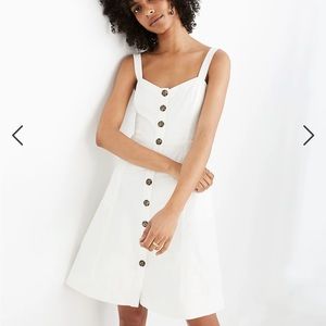 Madewell button tank dress